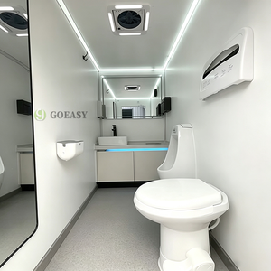 Toilettes mobiles <span class=keywords><strong>de</strong></span> luxe Goeasy personnalisées sur roues, style occidental, <span class=keywords><strong>à</strong></span> vendre - Product Image 4