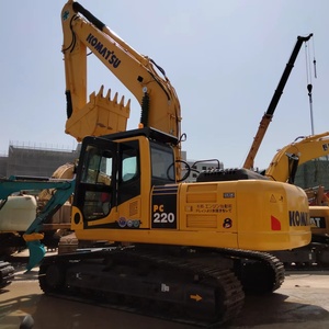 Excavadora Komatsu pc220-8 de 22 toneladas usada con pocas horas de uso, confiable para construcción y paisajismo, equipo Komatsu de segunda mano - Product Image 3