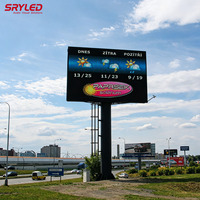 Letrero Publicitario LED Personalizado para Exteriores P8 Impermeable IP65 con Mantenimiento Frontal Fijo, Cartel de Negocios, Pantalla LED