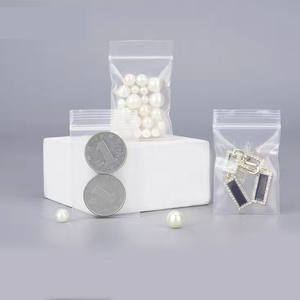 透明透明塑料可重新封闭食品级拉链塑料袋，带可重新密封拉链 - Product Image 5