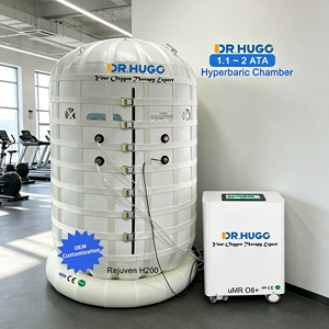 DR.HUGO Rejuven H200 Nuevas Cápsulas Hiperbáricas de 2 ATA, Cámaras Hiperbáricas para la Curación de Heridas, Cámara de Oxígeno Hiperbárico Portátil de 2 ATA - Product Image 1