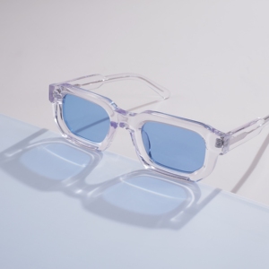 2026 New Arrival <b>Small</b> Square PolarizedAcetate <b>Sunglasses</b> Thick <b>Frame</b> Shades Retro Luxury UV400 - Product Image 6