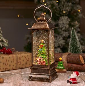 โคมไฟคริสมาสต์วินเทจ, ตู้โทรศัพท์แบบหมุนปรับแต่งได้ - Product Image 6