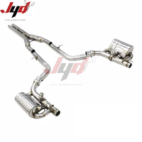 Système d'échappement Catback avec silencieux pour Dodge Challenger SRT Hellcat 6.2L 2016-2024, en acier inoxydable, pour un son de course amélioré