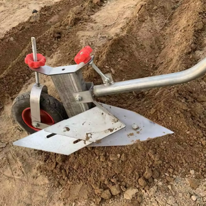 High Efficient Small Manual <b>Cultivators</b> Hand Ridging Plough Hand Plow Agricultural Farm Tillers Ditch Opener Garden Tool - Product Image 5