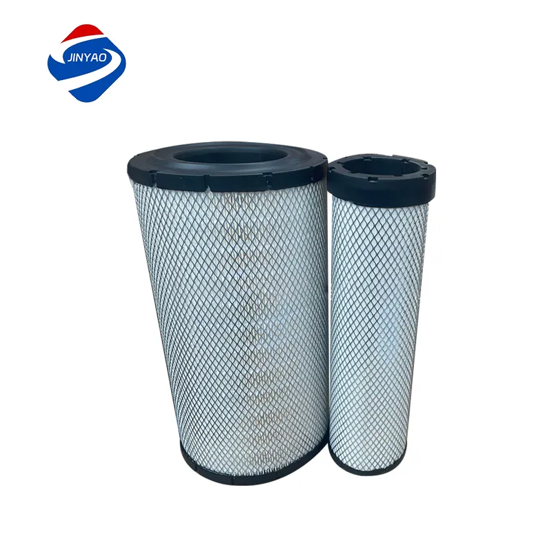 Manufacturers wholesale truck air filters 13065627 15193224 15193225 excavator engine set air filter element for WEICHAI POWER