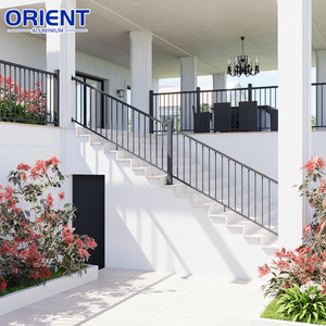 Pasamanos de Aluminio de Alta Resistencia, Resistente a la Oxidación y a la Intemperie, Ideal para <span class=keywords><strong>Escaleras</strong></span>, Balcones y Uso en Exteriores - Product Image 2