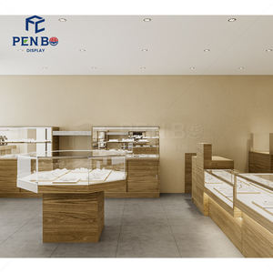 Solution de conception et d'aménagement de vitrines pour bijouterie, fabricant de mobilier de luxe moderne pour magasins de <span class=keywords><strong>bijoux</strong></span> - Product Image 3