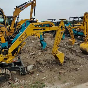 Excavadora Usada Komatsu PC18MR de 1.8 Toneladas con Cuchilla, Excavadora Komatsu PC18MR de Segunda Mano sin Cabina a Bajo Precio - Product Image 4