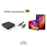 Smart 4K Android TV Box Reproductor multimedia de transmisión digital full HD