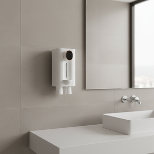 <span class=keywords><strong>Distributeur</strong></span> de bain de bouche électrique USB intelligent avec 2 ventouses magnétiques, prise en charge de la langue française, fixation murale pour usage domestique et hôtelier - Product Image 6