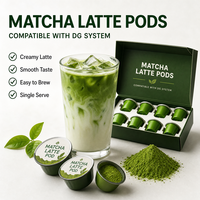Capsules de Matcha Crème, Capsules de Matcha Premium, Capsules de Matcha Latte, Capsules de Thé Vert Crémeux, Capsules de Matcha Mocha, OEM