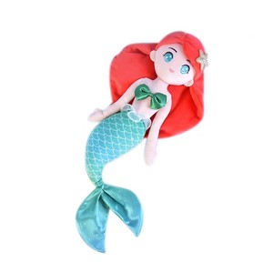 Venta al por mayor sirena princesa animal de peluche mimoso suave abrazando peluche muñeca princesa muñeca - Product Image 1
