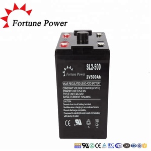 แบตเตอรี่เจลโซลาร์แบบ Deep Cycle รุ่น Fortune Power Rechargeable 2V 500ah  แบบชาร์จซ้ำได้  ใช้งานได้หลากหลาย  ชุดแบตเตอรี่ลิเธียมไอออน ยี่ห้อ Leoch - Product Image 6