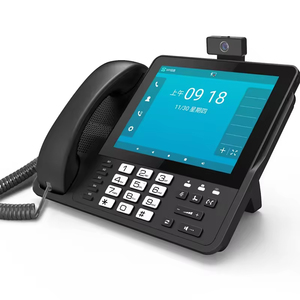 Téléphone SIP <span class=keywords><strong>VOIP</strong></span> sans fil 4G DLNA pour bureau, <span class=keywords><strong>entreprise</strong></span>, hôtel, WiFi, double port Ethernet 1000 Gigabit POE, enregistrement des appels - Product Image 3