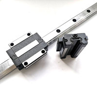 Rail de guidage linéaire HGR25, bloc coulissant, HGW25HC, charge lourde, pour cnc, livraison gratuite