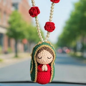 Muñeca <span class=keywords><strong>de</strong></span> Ganchillo <span class=keywords><strong>de</strong></span> <span class=keywords><strong>la</strong></span> Virgen María, Amigurumi, Muñeca Cristiana <span class=keywords><strong>de</strong></span> Peluche, Jesús, Nuestra Señora <span class=keywords><strong>de</strong></span> Guadalupe, Llaveros Cristianos - Product Image 5