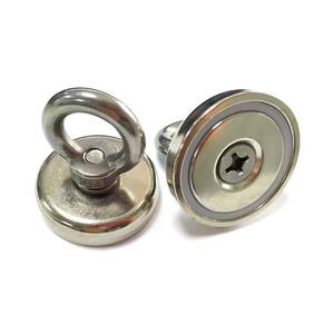 באיכות גבוהה n35 רגיל 160 ק "ג מגנט דיג למשוך חזק כוח חבל ארץ נדיר מגנט עיבוד שירות - Product Image 3