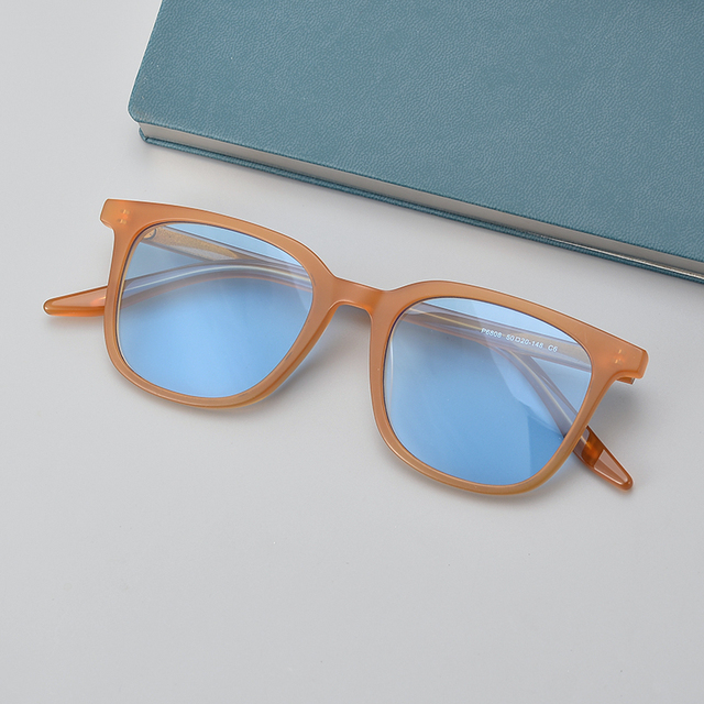 Luxury Brand Original Unisex Vintage Square Polarized Sunglasses with UV400 Lenses Fashion Tortoiseshell Design