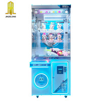 Machine à griffes commerciale personnalisée en gros avec accepteur de billets, grande machine à griffes à monnayeur, distributeur automatique
