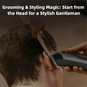 Tagliacapelli <span class=keywords><strong>Elettrico</strong></span> <span class=keywords><strong>Professionale</strong></span> 5-in-1 Ricaricabile Senza Fili con Display LCD, <span class=keywords><strong>Rasoio</strong></span> Cordless per Uomo, Casa/Barbiere, Naso, <span class=keywords><strong>Barba</strong></span> - Product Image 3