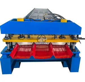 PBR roof panel steel sheet rolling forming machine Production line wall or roof insulated panel roll forming machines