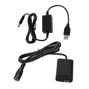 Batería Ficticia JZR NP-FW50 y Banco de Energía Externo USB Ligero para Cámaras <span class=keywords><strong>ZV</strong></span>-E10, A6500, A7S, R2, <span class=keywords><strong>M</strong></span>, RX10 - Accesorios para Cámara - Product Image 5