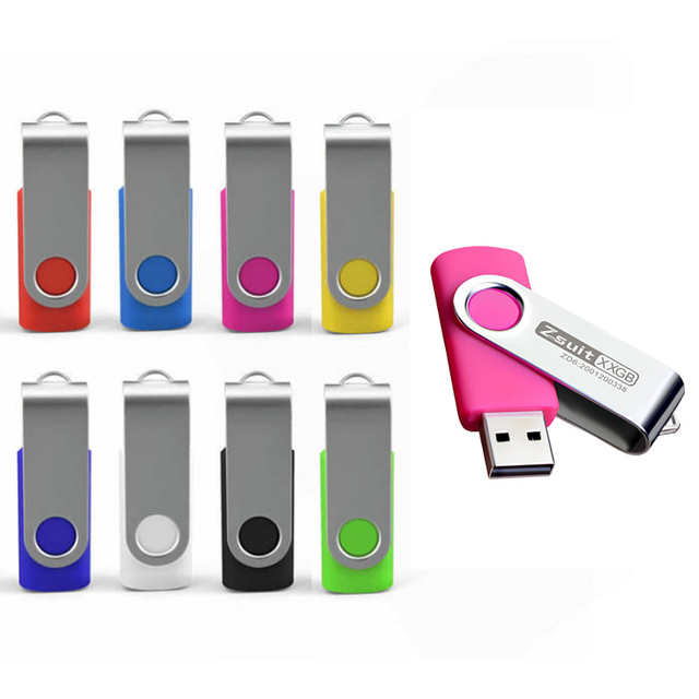 Rotatable U Disk Custom logo USB3.0 Memory Stick Pendrive 8gb 16gb 32gb 64gb 128gb USB 3.0 Flash Drives High Speed Pen Drive