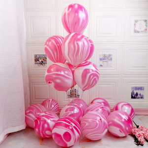 10 Inch (100pcs/bag) Marble Balloons Wedding Baby Shower Party Latex Balloon Decorations - Product Image 4