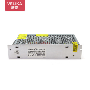 Velika S-180-12 <b>12V</b> 180W Switching Power Supply Ac To Dc <b>Led</b> <b>Driver</b> Transformer Indoor Use - Product Image 1