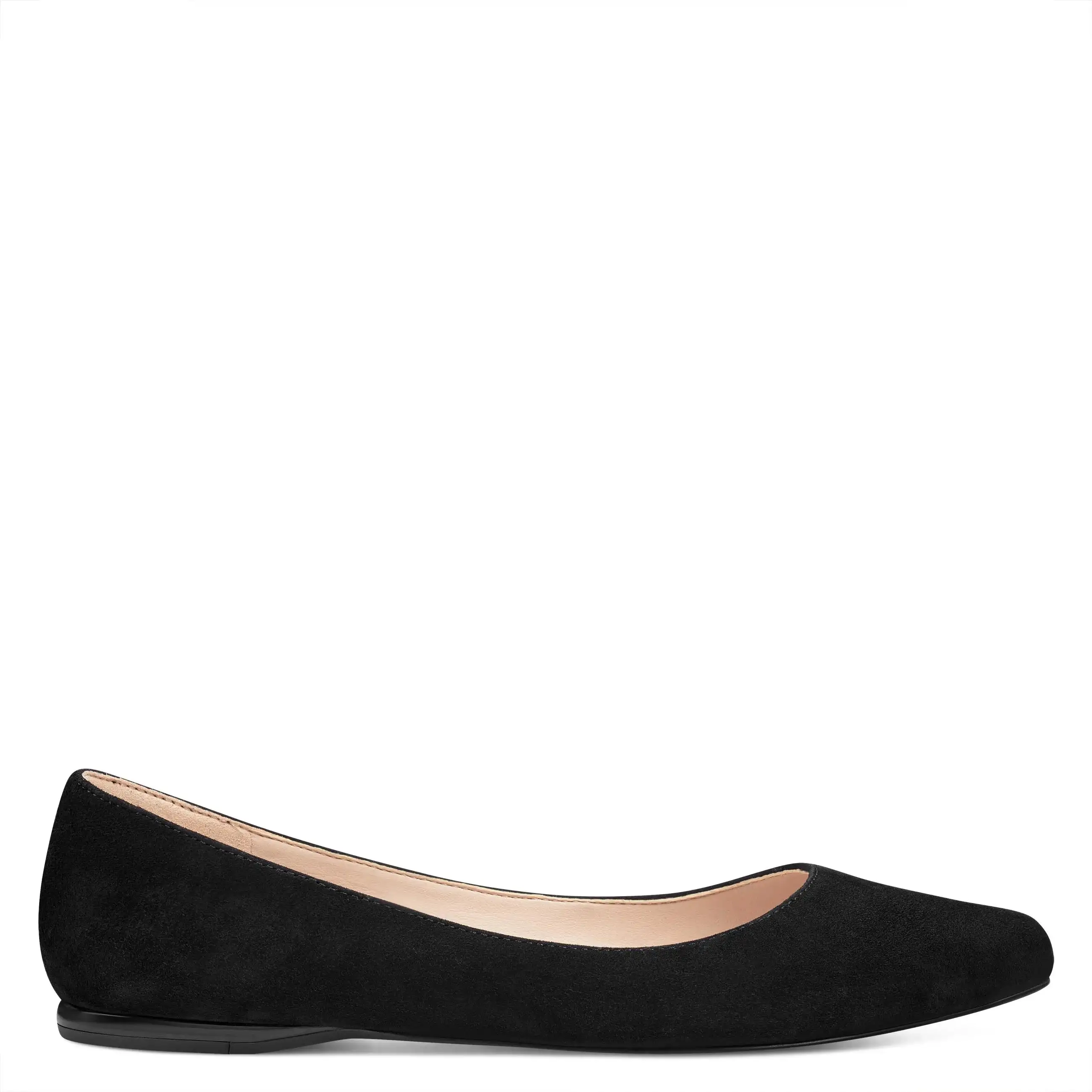 black faux suede point toe flats for women and laddies women loafers