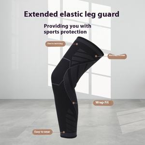 Mangas de compresión deportivas al por mayor para pierna completa, protectores de rodilla para levantamiento de pesas, alivio del dolor articular y artritis - Product Image 2