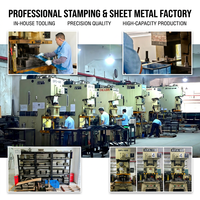 Servicio de Fabricación de Chapa Metálica Personalizada, Carcasa de Aluminio para Dispositivos Electrónicos, Mecanizado CNC, Anodizado, Estampado