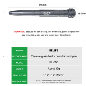 ปากกาสำหรับถอดฝาหลังกระจก <span class=keywords><strong>iPhone</strong></span> X XS 11 11 <span class=keywords><strong>Pro</strong></span> 12 12 <span class=keywords><strong>PRO</strong></span> MAX 13 13 <span class=keywords><strong>Pro</strong></span> Max เครื่องมือสำหรับแกะกระจกหลัง - Product Image 5