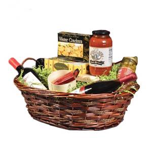 Hochwertige große umwelt freundliche Gemüse korb Weihnachten leer braun Stroh Seegras Weide Rattan ovale Geschenk Aufbewahrung körbe - Product Image 2