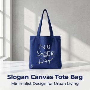 Bolso Tote Mini de Lona para Mujer, Estilo Coreano, Inspirado en Instagram, Versátil, Informal, de Gran Capacidad, Portátil, de un Solo Hombro - Product Image 1