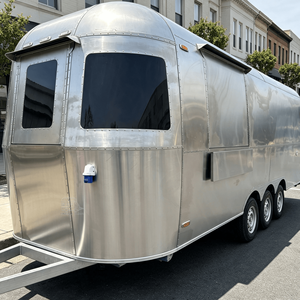 Food Concession Trailers Caravan Coffee Van Cart Stainless Steel Mobile Kitchen Ice Cream Truck Fully Equipped Food Trailer - Product Image 2