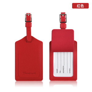 La carta d'imbarco controllata può essere fissata con logo in pelle sintetica bagaglio <span class=keywords><strong>da</strong></span> viaggio aziendale appeso etichetta di viaggio del treno aereo di marca - Product Image 6