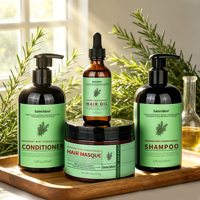 Kit Professionnel Shampooing et Après-Shampooing au Romarin pour Réparation Profonde des Cheveux, Santé du Cuir Chevelu, Anti-Chute – Fabrication OEM