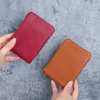Pochette Cadeau Durable avec Fermeture Éclair pour Maquillage, Sac de Voyage en Cuir PU, Emballage Cosmétique, Bijoux, Porte-Monnaie Simple à Fermeture Éclair
