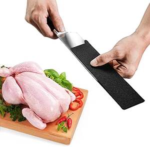 Protège-lames de <span class=keywords><strong>couteau</strong></span> universels, sans BPA, écologiques, en plastique ABS, avec doublure en feutre anti-rayures, étui, accessoires de cuisine - Product Image 2