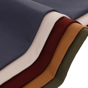 Tela de sarga elástica de algodón cepillado con carbono, textil tejido de elasticidad media para ropa de trabajo - Product Image 1
