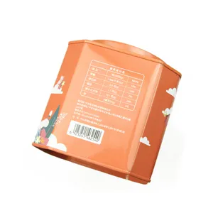 Bán buôn cấp thực phẩm bát giác Jar rỗng kim loại trà tin có thể container Trà hộp thiếc tùy chỉnh - Product Image 6