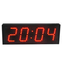Reloj de Carreras LED Programable Digital Electrónico para Exteriores, Resistente a la Intemperie, de Metal, de 4 Pulgadas, Temporizador de Cuenta Regresiva, Interruptor con Control Remoto