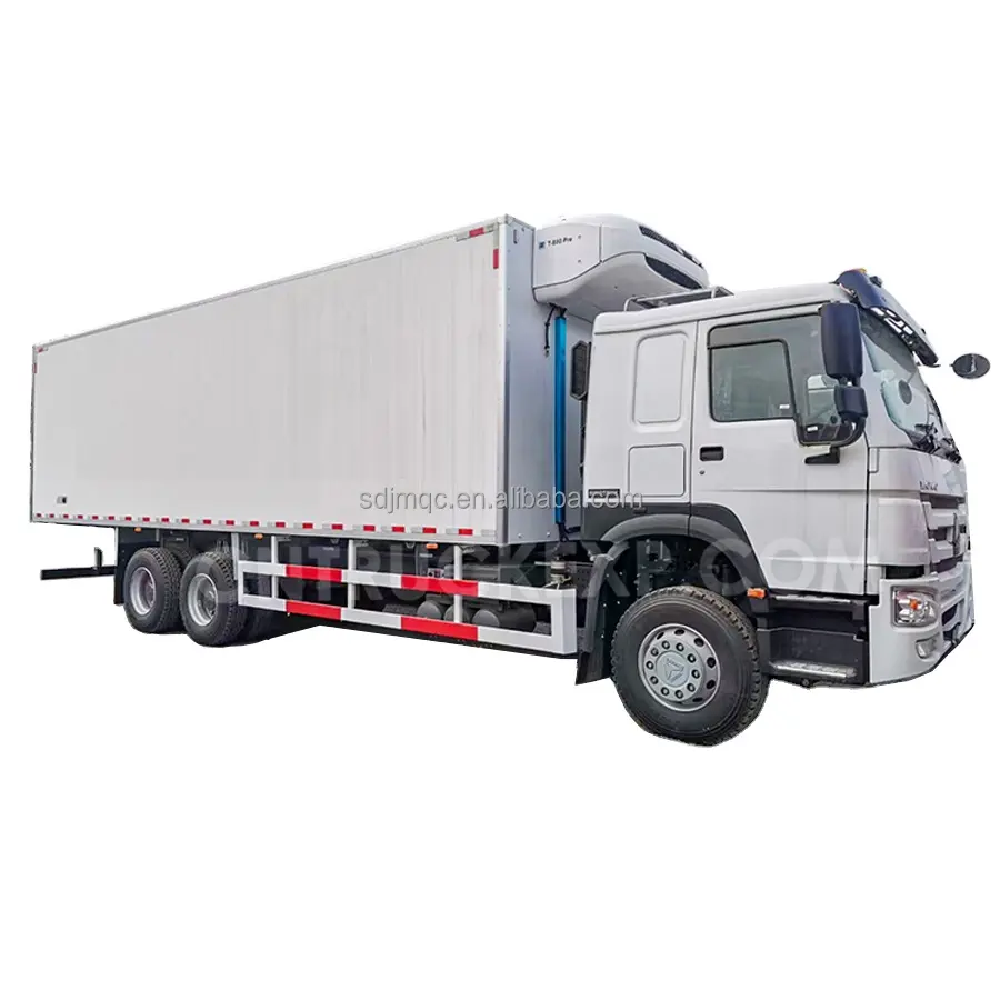 SINOTRUK HOWO 6X4 400HP בקירור מקרר משאית משאית מקפיא