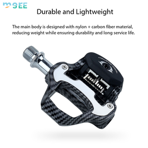 <span class=keywords><strong>Pedales</strong></span> de Bicicleta de Carretera SeeMore ODM/OEM, Transferencia de Potencia Total, <span class=keywords><strong>Pedales</strong></span> Ultraligeros, Tensión Ajustable, <span class=keywords><strong>Pedales</strong></span> sin Clip - Product Image 3