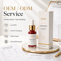 Encre de microblading personnalisée ODM, pigment liquide nano pour les artistes de l'académie de tatouage, fournitures PMU pour les lèvres et les sourcils