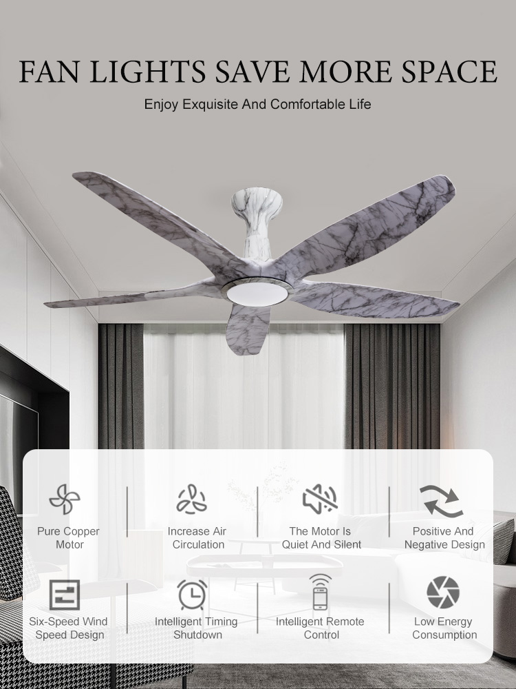 Most Selling Products Can Be Customized Interior Decoration Lighting Iron Material Light Ceiling Fan Light Led