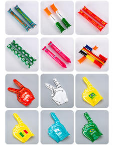 Bâtons lumineux gonflables personnalisés avec impression, bâtons lumineux LED, bâtons de soutien lumineux LED - Product Image 3