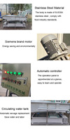 Commerciële Volautomatische Bonenspruitreinigingsmachine Soja Spruitwasmachine Mung Bean Spruit Reinigingsmachine